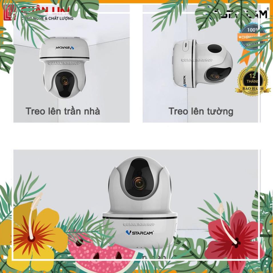 Camera Wifi IP Vstarcam C26s Full HD 1080P kèm thẻ 32GB