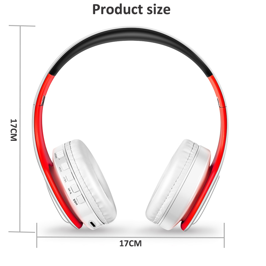 Tai Nghe Bluetooth Âm Thanh Hifi Có Mic Hỗ Trợ Thẻ Sd Và Mic Cho Điện Thoại Di Động Xiaomi Iphone Sumsung Tablet