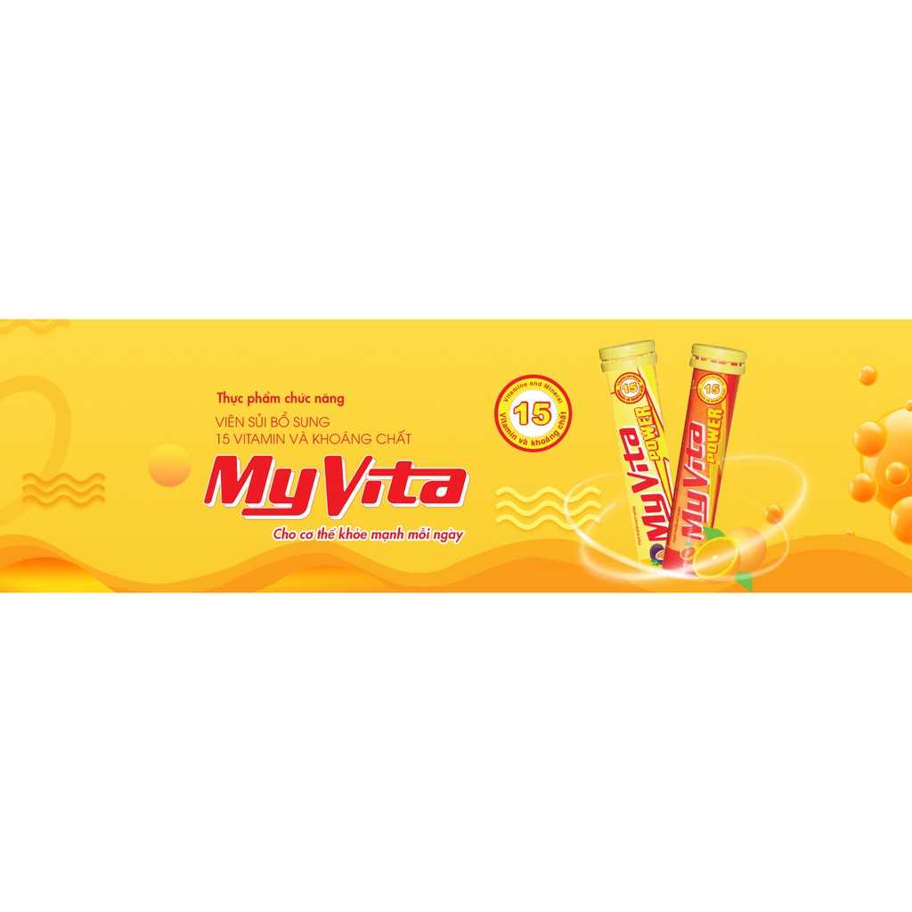 VIÊN SỦI MYVITA TUÝP 20 VIÊN