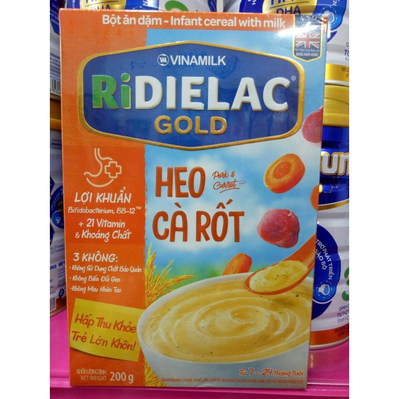 Bột ăn dặm REDIELAC vinamilk đủ vị