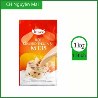 Bột Kem Béo Thực Vật MT35, Bột Béo Pha Trà Sữa MT35 Loại 1kg - Luave