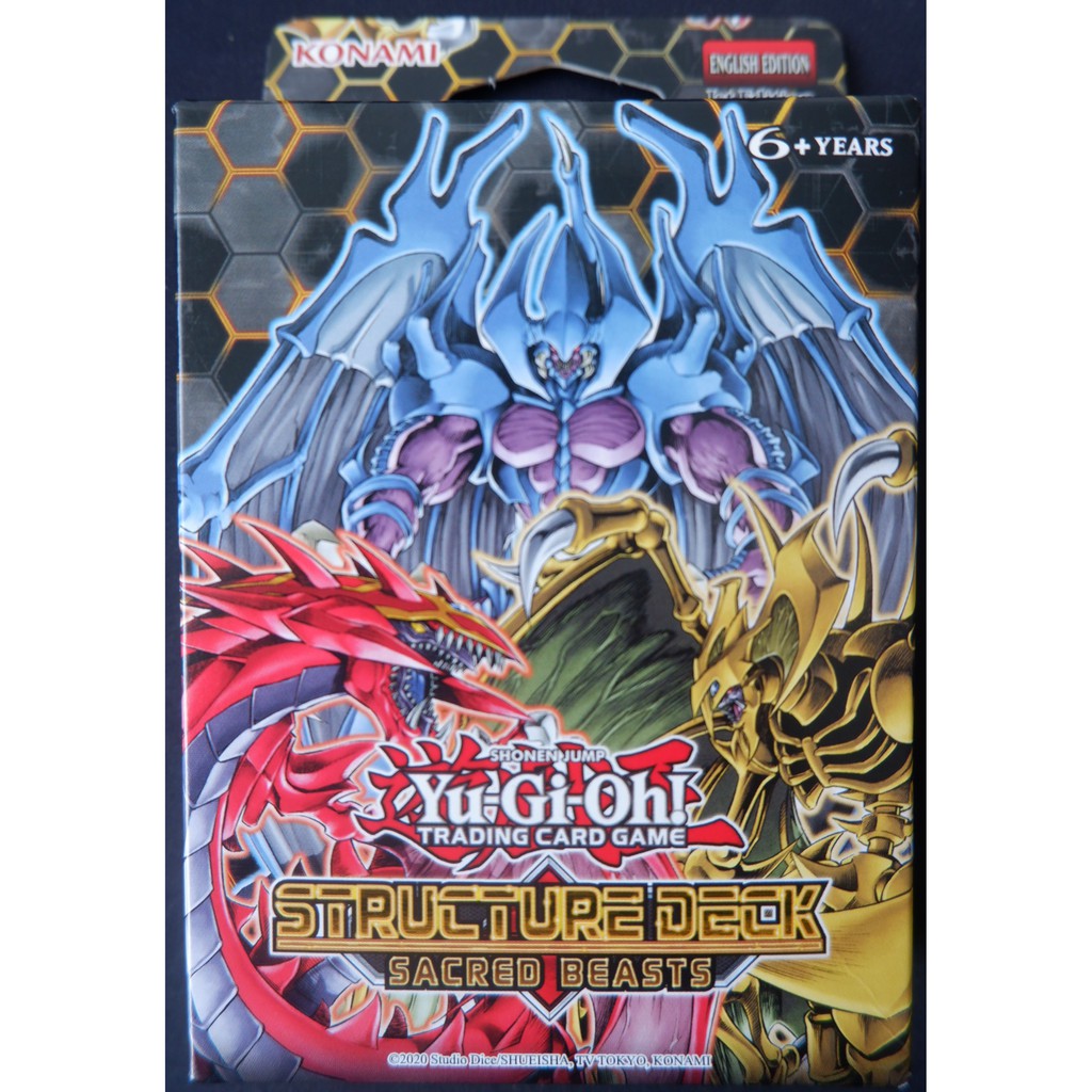 Hộp bài Yugioh chính hãng - Sacred Beasts Structure Deck