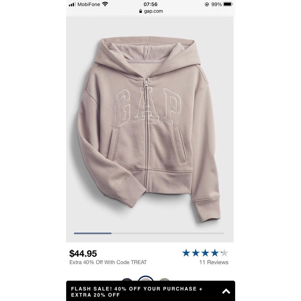 ÁO KHOÁC NỈ GAP XUẤT DƯ XỊN CHO BÉ GÁI