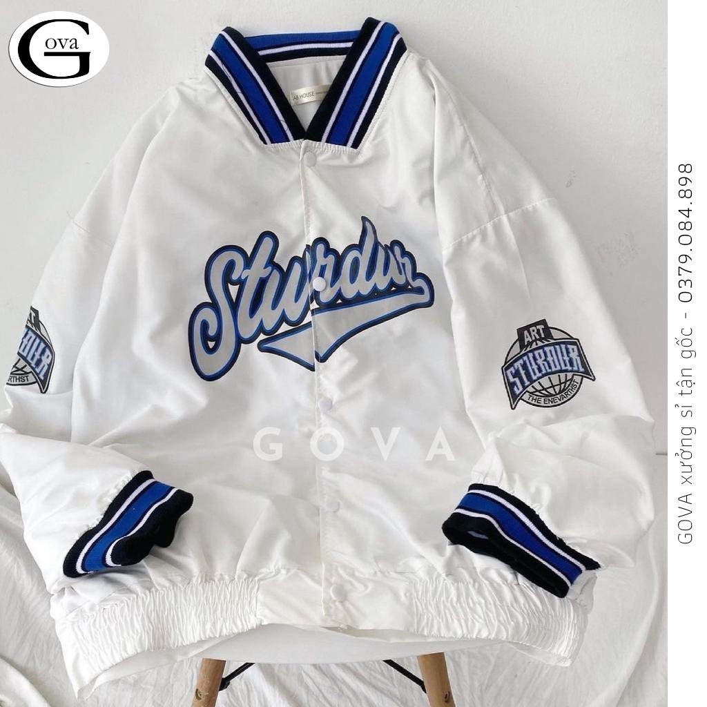 Áo Bomber Jacket Dù 2 Lớp STURDUR Unisex Nam Nữ GOVA