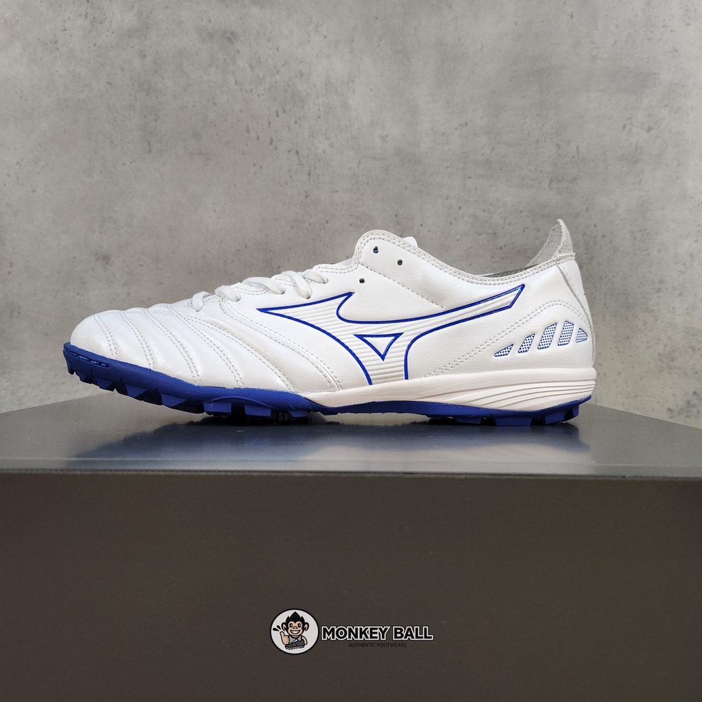 [CHÍNH HÃNG 100%] Giày đá bóng Mizuno Morelia Neo 3 Pro AS TF - P1GD228425 - Trắng/Xanh