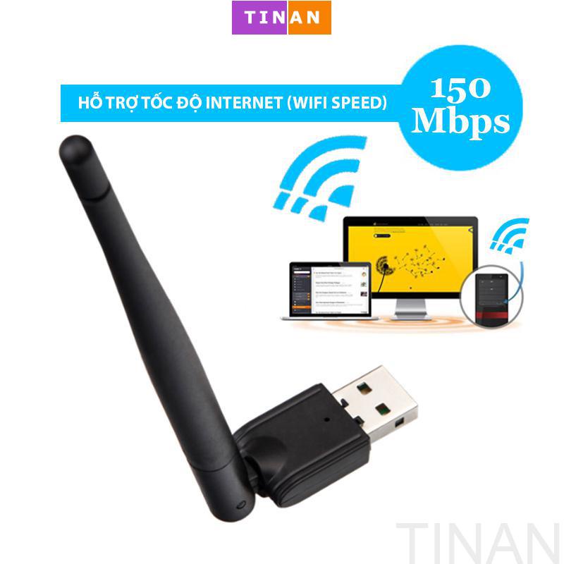 Card Mạng Không Dây 150Mbps MT7601, Đầu Cắm USB Cắm Máy Tính