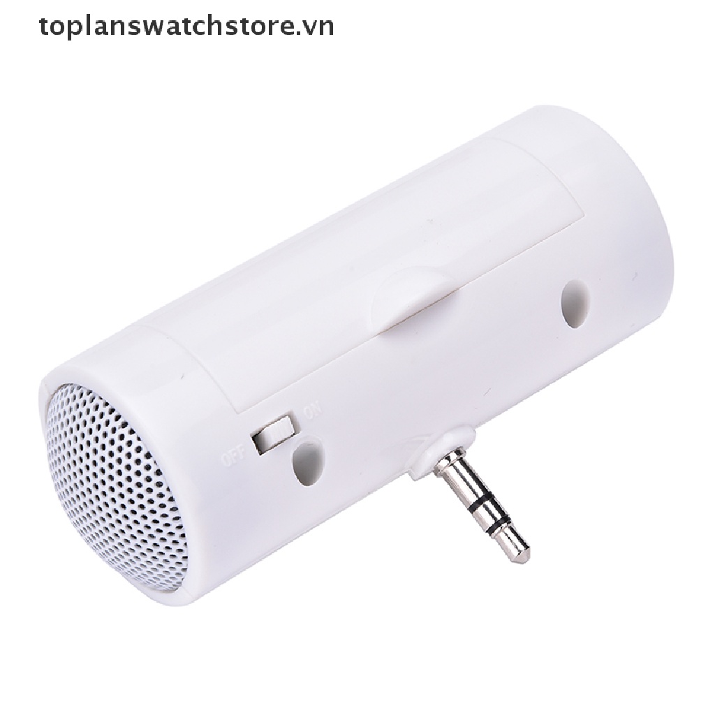 Loa Mini Giắc Cắm 3.5mm Thiết Kế Nhỏ Gọn Tiện Dụng Cho Điện Thoại / Máy Tính Bảng