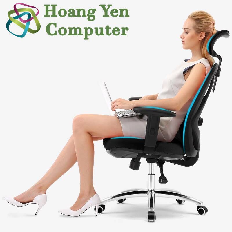 Ghế Công Thái học Sihoo M18 -Thiết Kế Ergonomic Bảo Vệ Cột Sống - BH 36 Tháng Chính Hãng - Hoàng Yến Computer