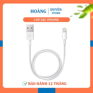 Cáp Sạc iPhone Dành Cho Các Dòng 5/6/6s/6sPlus/7/8/7Plus/8Plus/X/Xsmax - Bảo Hành 12 Tháng