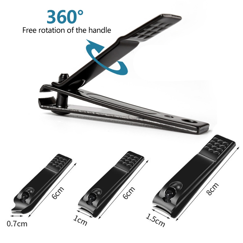 Kìm Cắt Móng Tay/Chân Bằng Thép Carbon Chuyên Nghiệp