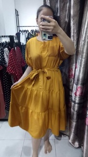 Đầm tầng lụa bigsize