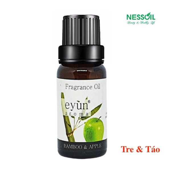 Tinh dầu nước hoa xông phòng Eyun hương Tre & Táo 10ml, dùng với máy khuếch tán tinh dầu & đèn xông