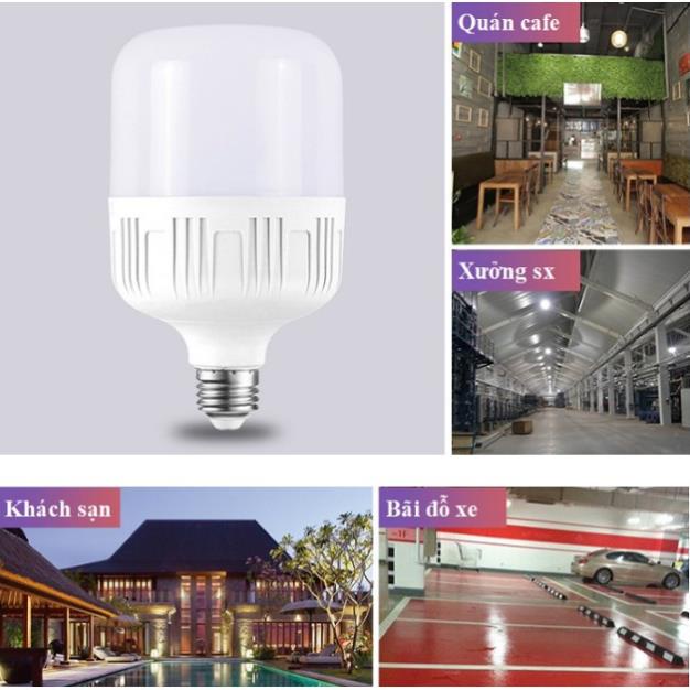 Bóng đèn led búp trụ 13w kín nước siêu sáng siêu bền