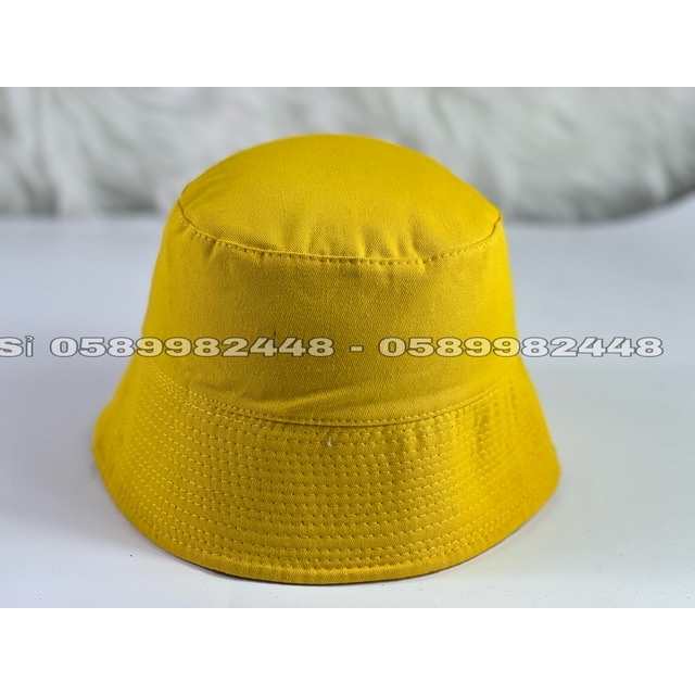 Mũ bucket vành cụp trơn nhiều màu Hàn quốc đơn giản