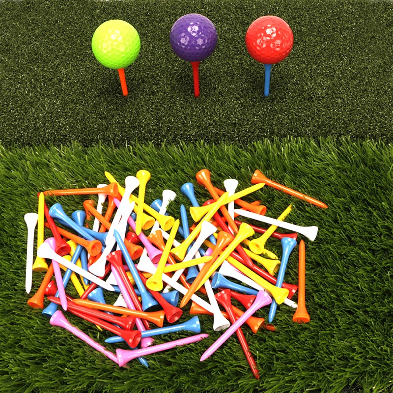 Tee golf nhựa - Ti nhựa đỡ bóng golf - Tee nhựa nhiều kích thước