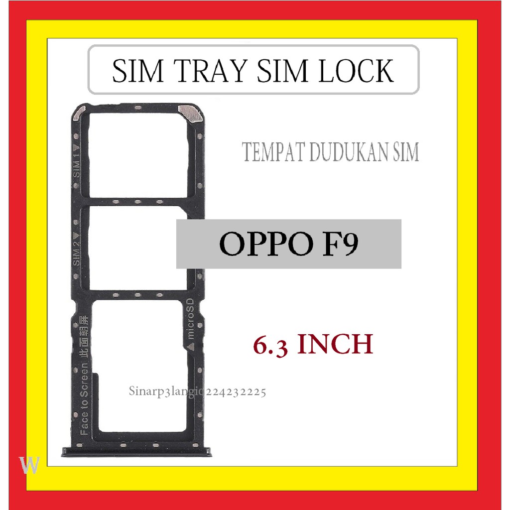 Khay Đựng Sim Cho Điện Thoại Oppo A71 F3 F9 Xiaomi Redmi 4 4a 5 + Note 5a S2 Giá Đỡ