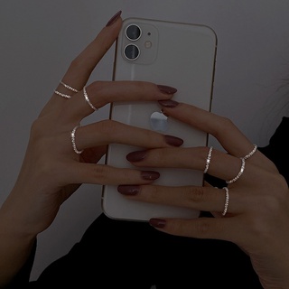Nhẫn Đính Đá Lấp Lánh Thời Trang Cho Nữ