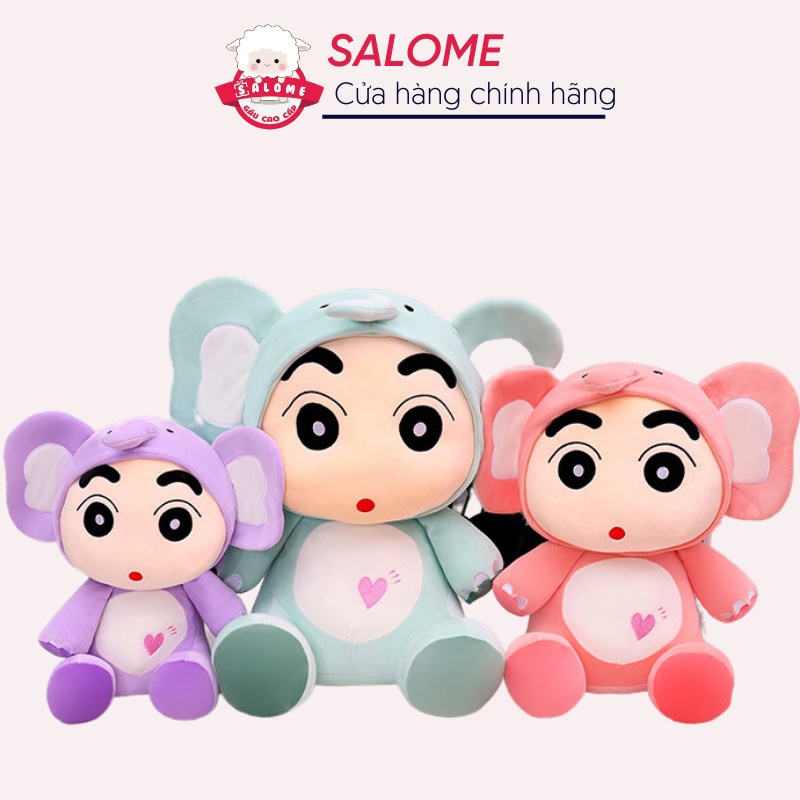Gấu Bông Cu Shin Mặc Aó Voi SALOME- Hàng Quảng Châu