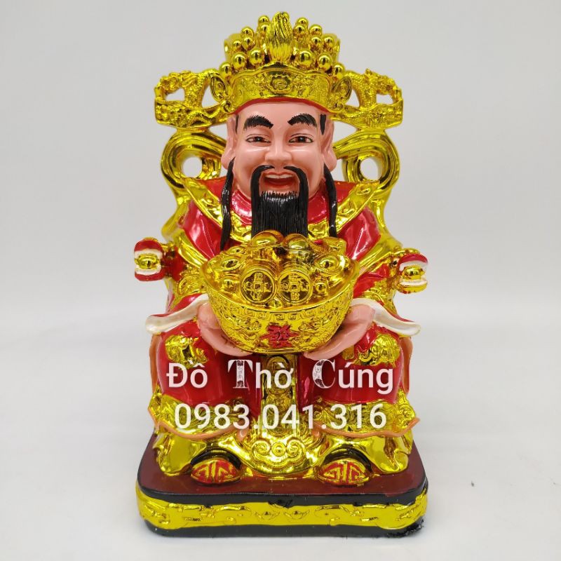 Quan phát lộc thần tiên bàn thờ thần tài.