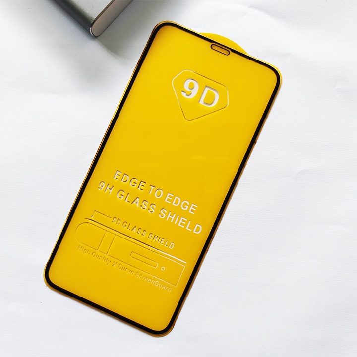 Kính Cường Lực Apple iPhone 11 Pro 9D Full Keo Full Màn Hình - Miếng Dán Màn Hình Cao Cấp - Viền Đen