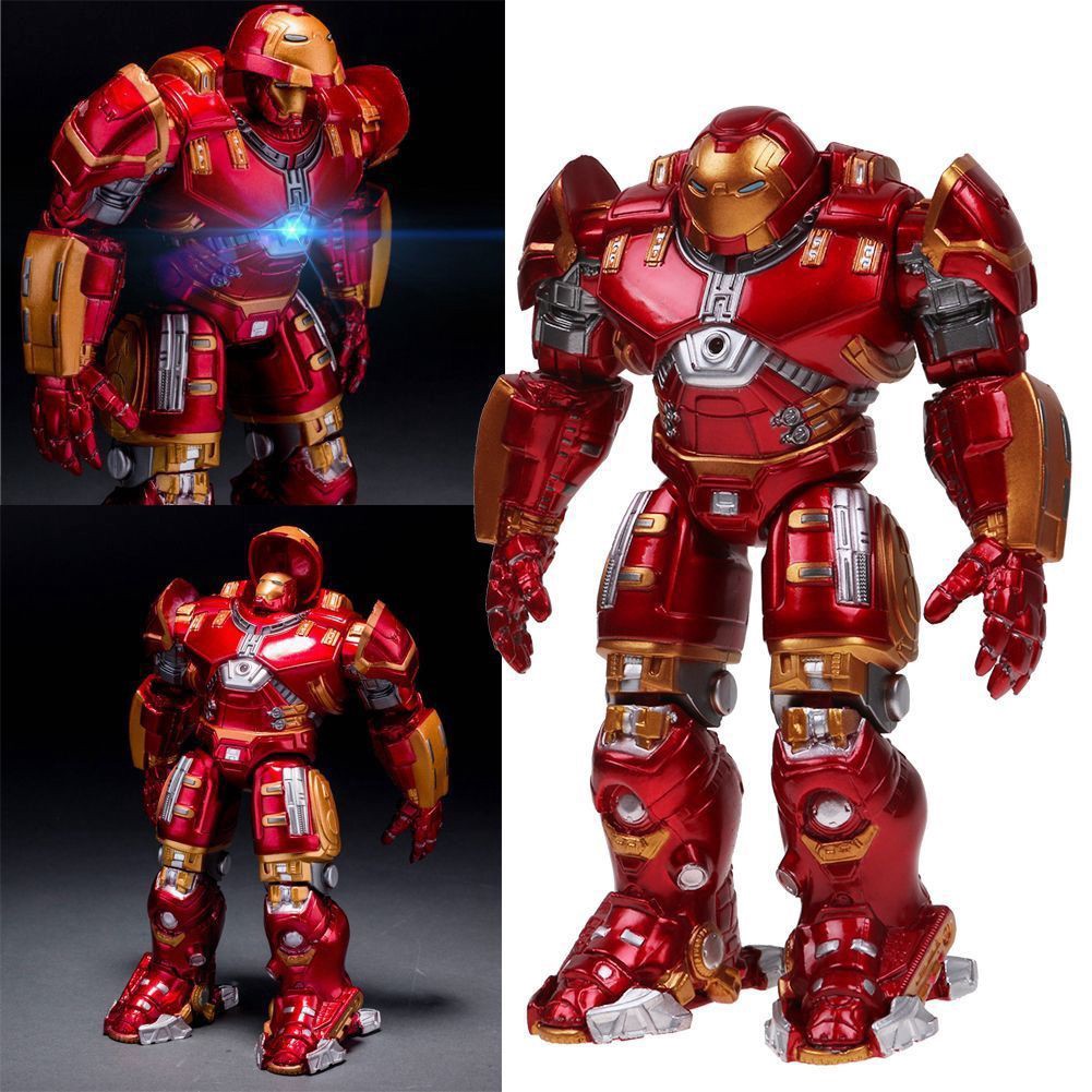Mô Hình Nhân Vật Siêu Anh Hùng Marvel Ultron Iron Man Hulk