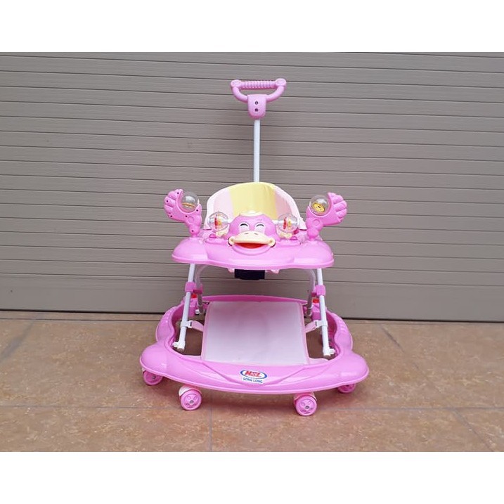 Xe tròn tập đi Song Long 315B (Có nhạc + để chân + tay đẩy)