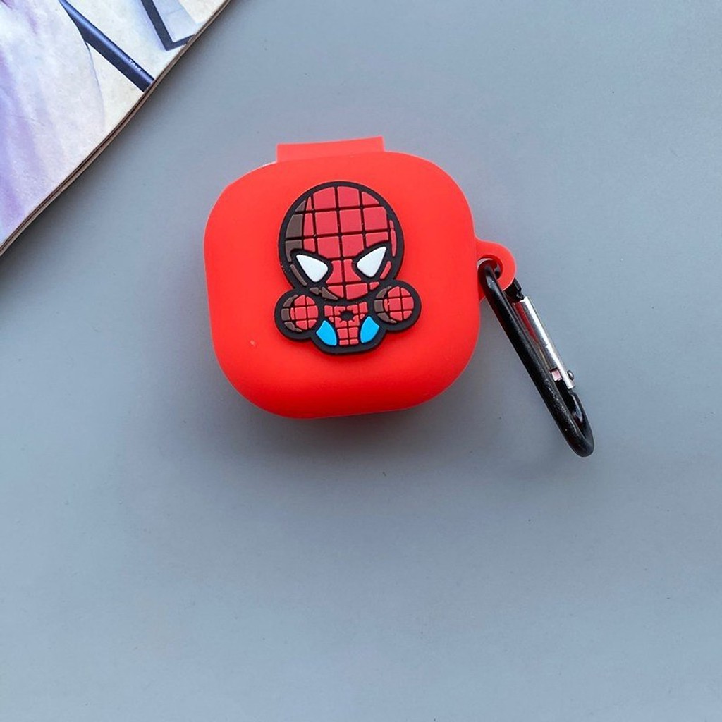 Ốp Silicon cho tai nghe Galaxy Buds Live/ Buds Pro hình Siêu Anh Hùng Chibi