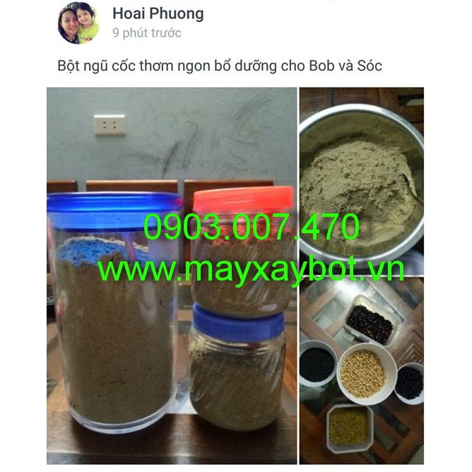 Máy xay bột khô đa năng cho gia đình 300gr