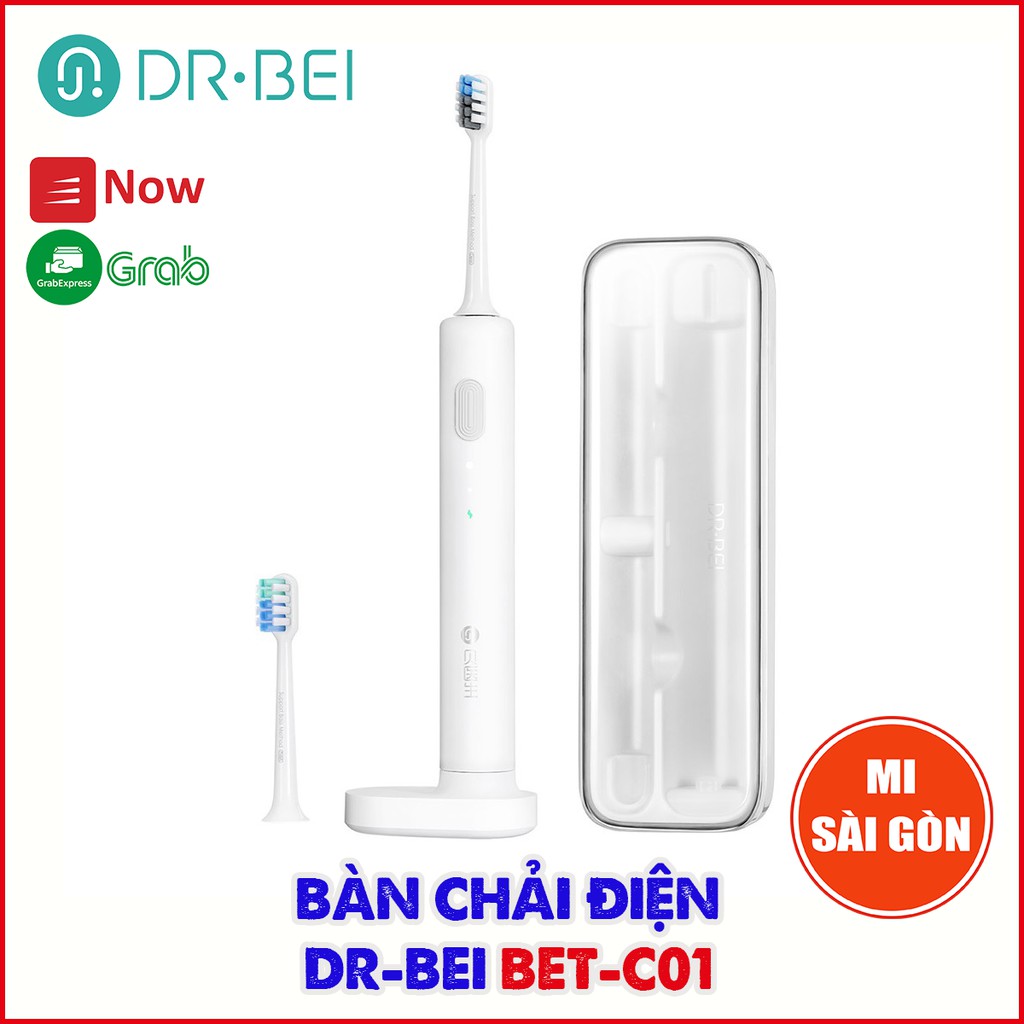 [Hỏa Tốc HCM] Bàn chải điện Xiaomi Mijia T300 / DR-BEI Sonic BET-C01