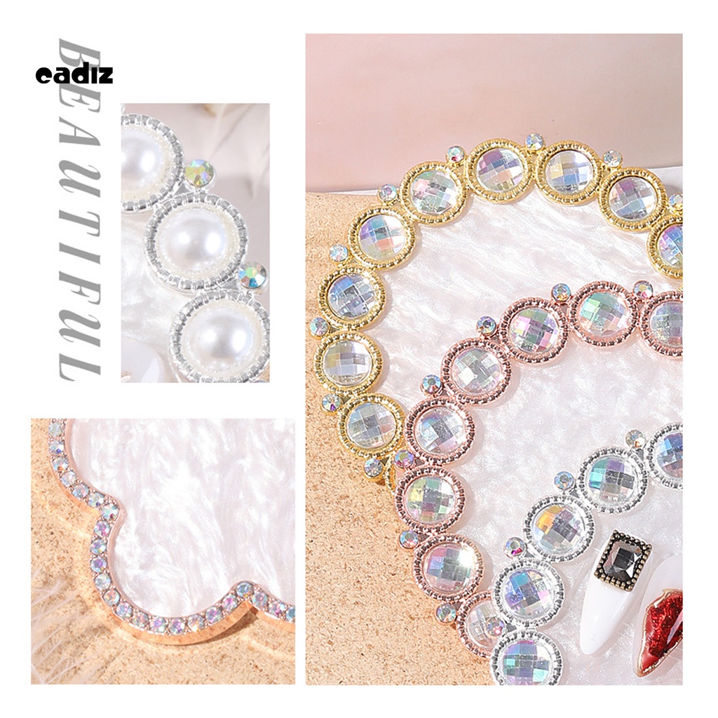 [Hàng mới về] Khay đựng màu làm móng thiết kế kiểu dáng đẹp mắt nhiều màu sắc DIY