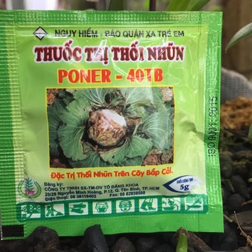 5 Viên sủi chống thối nhũn cho Cây Cảnh, Hoa Màu Poner-40TB