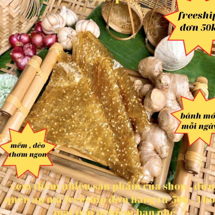Bánh Tráng Dẻo Gừng Đặc Sản Loại 1 Thơm Ngon Mềm Dẻo Bán Đặc SẢn Tây Ninh