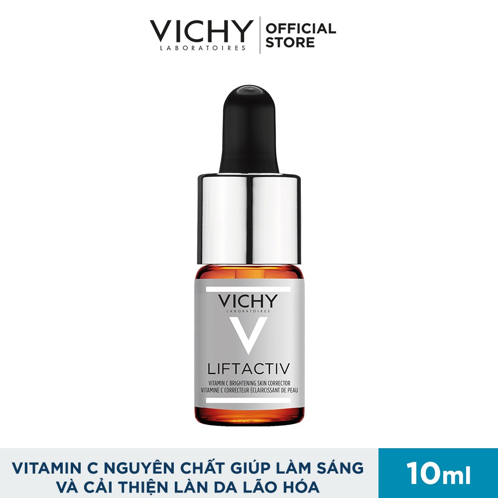 Bộ dưỡng chất (Serum) 15% vitamin C nguyên chất giúp làm sáng da và cải thiện lão hóa Vichy Liftactiv C | BigBuy360 - bigbuy360.vn