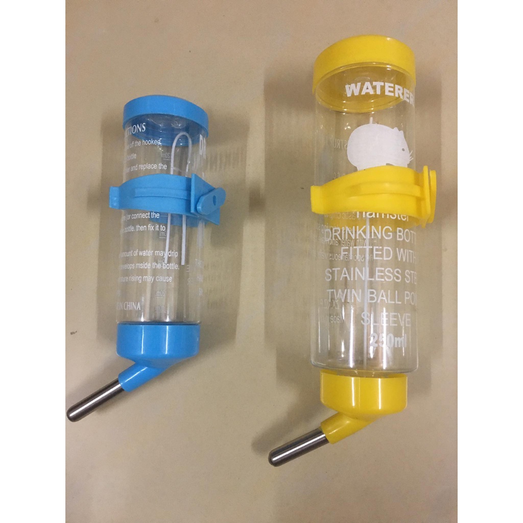 BÌNH BI UỐNG NƯỚC CHO CHIM,VẸT VÀ HAMSTER 125ml & 250ml