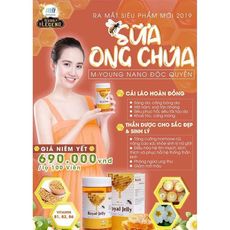 Combo (Mua 3 tặng 1) VIÊN SỮA ONG CHÚA Royal Jelly Schon [CHÍNH HÃNG]