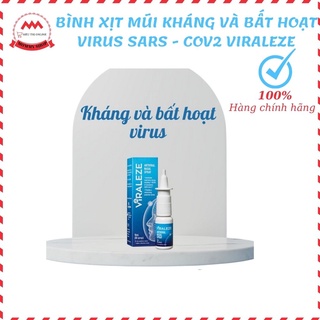 Bình xịt mũi kháng và bất hoạt virus sars-cov-2 viraleze dung tích 10ml