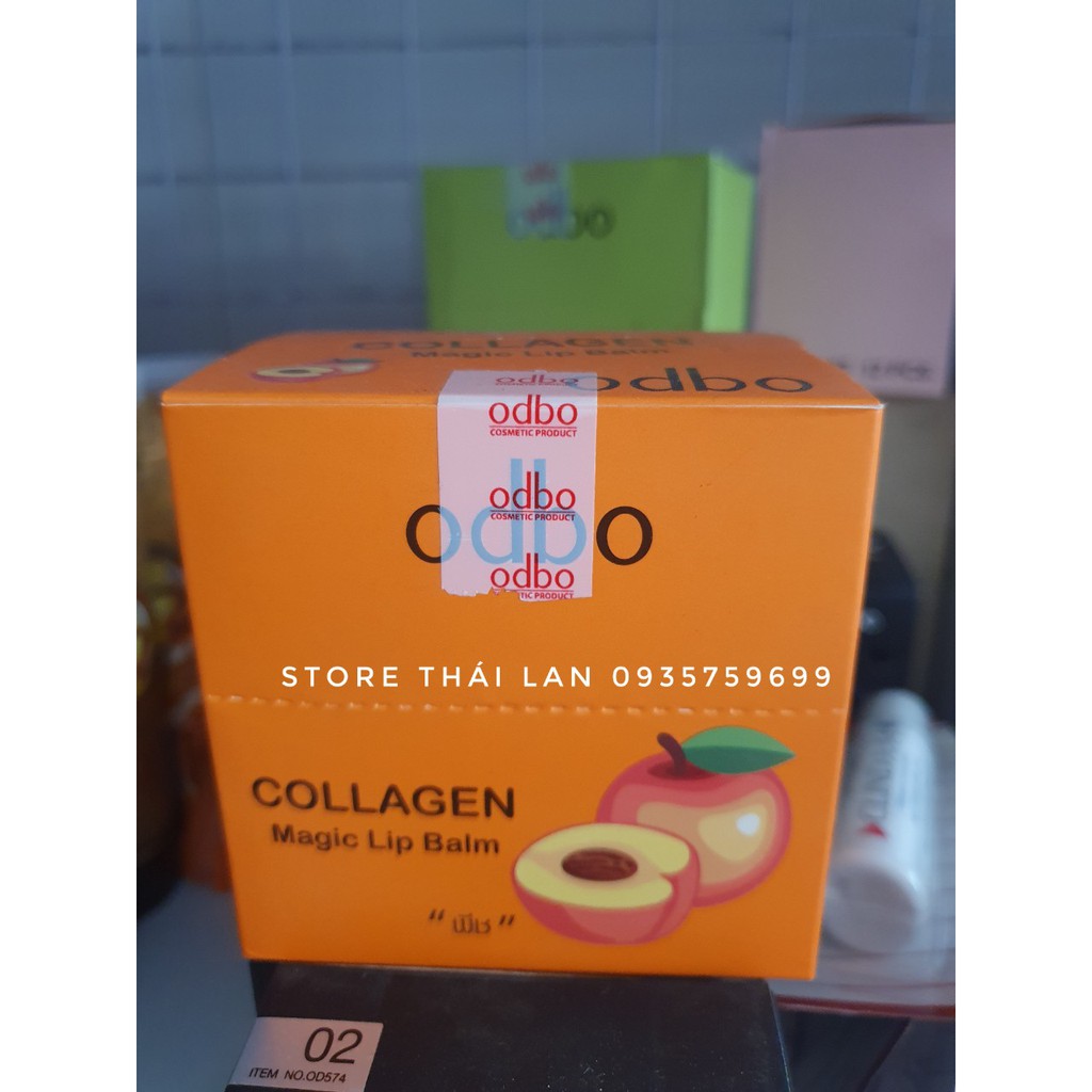 [CHÍNH HÃNG]Son Dưỡng Môi Odbo Collagen Magic Lip Balm