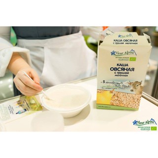 BỘT ĂN DẶM PHA SỮA ORGANIC YẾN MẠCH, LÊ