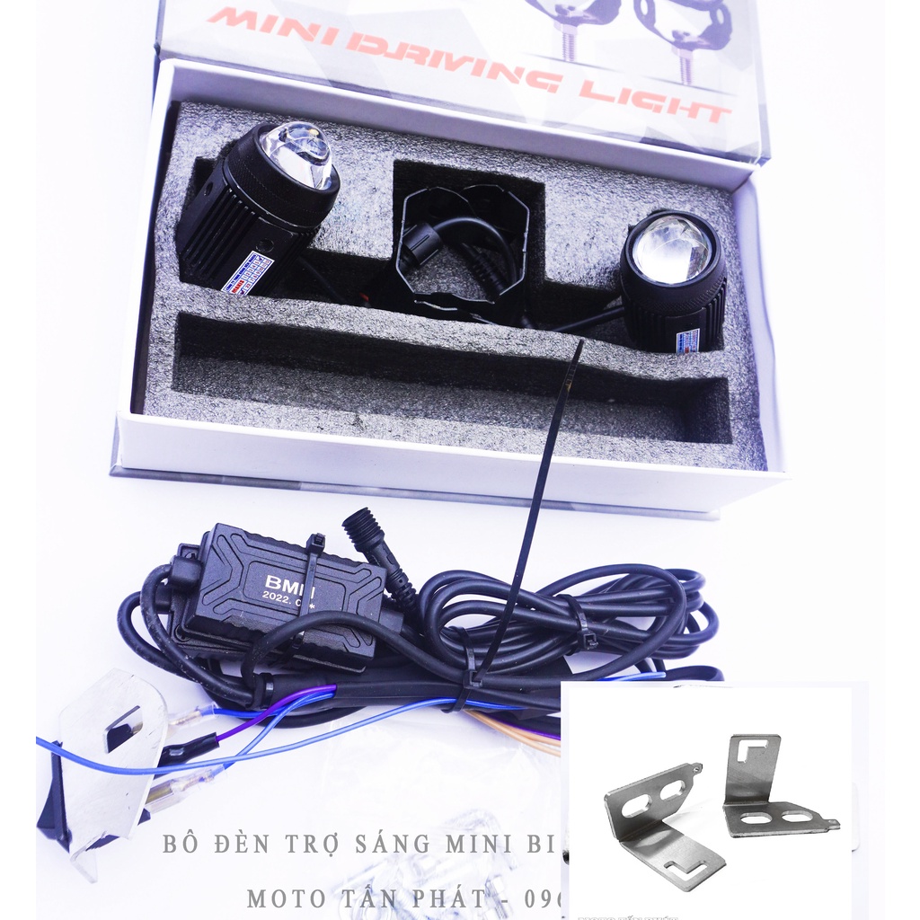 Đèn trợ sáng ex155vva, đèn trợ sáng mini độ exciter155vva chuẩn sịn moto tấn phát