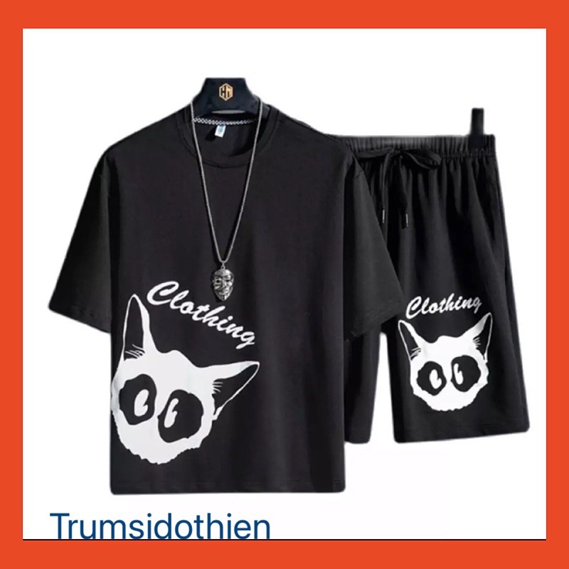 [ Hot 2021- Cực Ngầu ] Nguyên bộ quần áo nam Clothing mặc hè cực chất | BigBuy360 - bigbuy360.vn