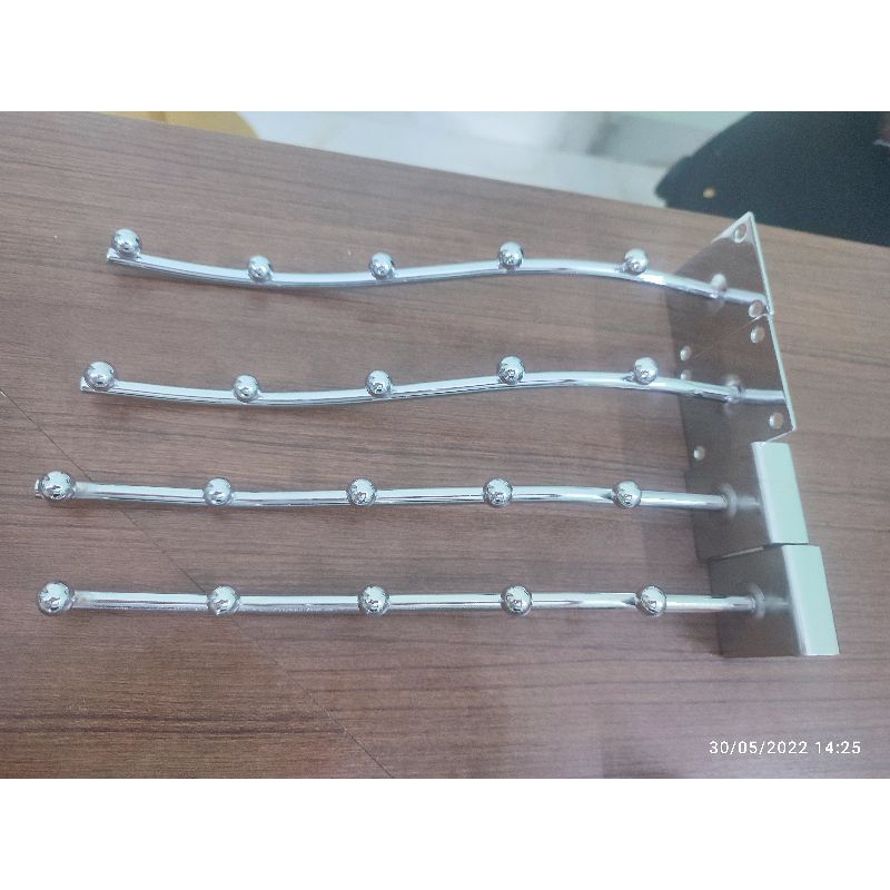 Móc bi bắn tường loại 7bi, tay bi bắn tường treo quần áo cho shop thời trang nam,nữ,trẻ em, shop đồ lót