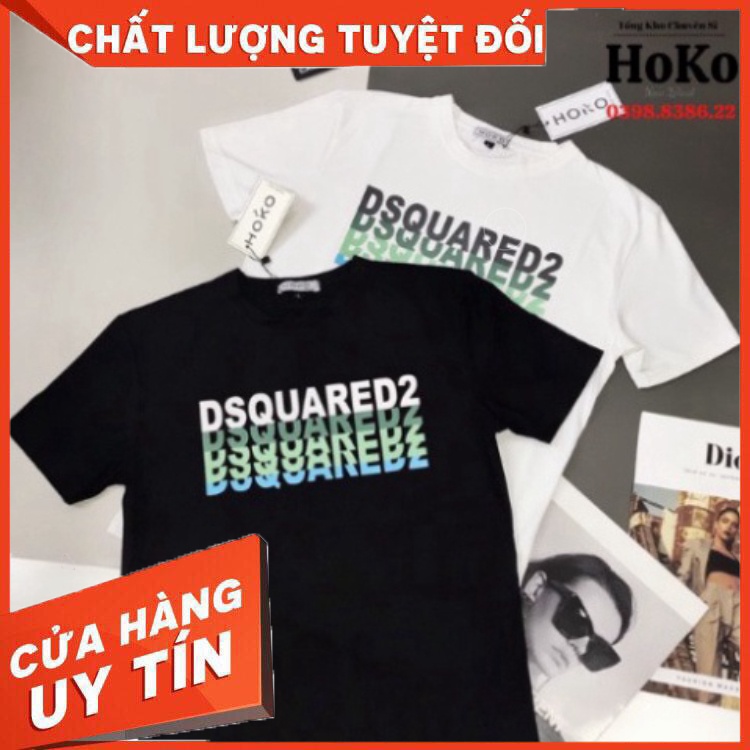 Áo thun HOKO cotton nam áo hè nam cổ tròn giá rẻ, áo dsquared2 nam , chất liệu cotton thấm hút mồ hôi co giãn 4 chiều