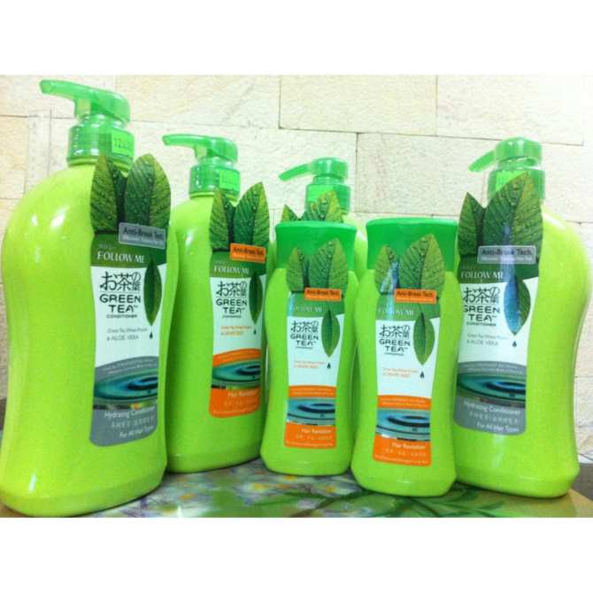 DẦU XẢ TRÀ XANH FOLLOW ME - GREEN TEA CONDITIONER 750ML CHÍNH HÃNG