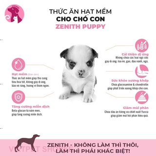 Hạt mềm cho chó zenith