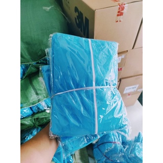 Bộ đồ bảo hộ xanh 7 món .