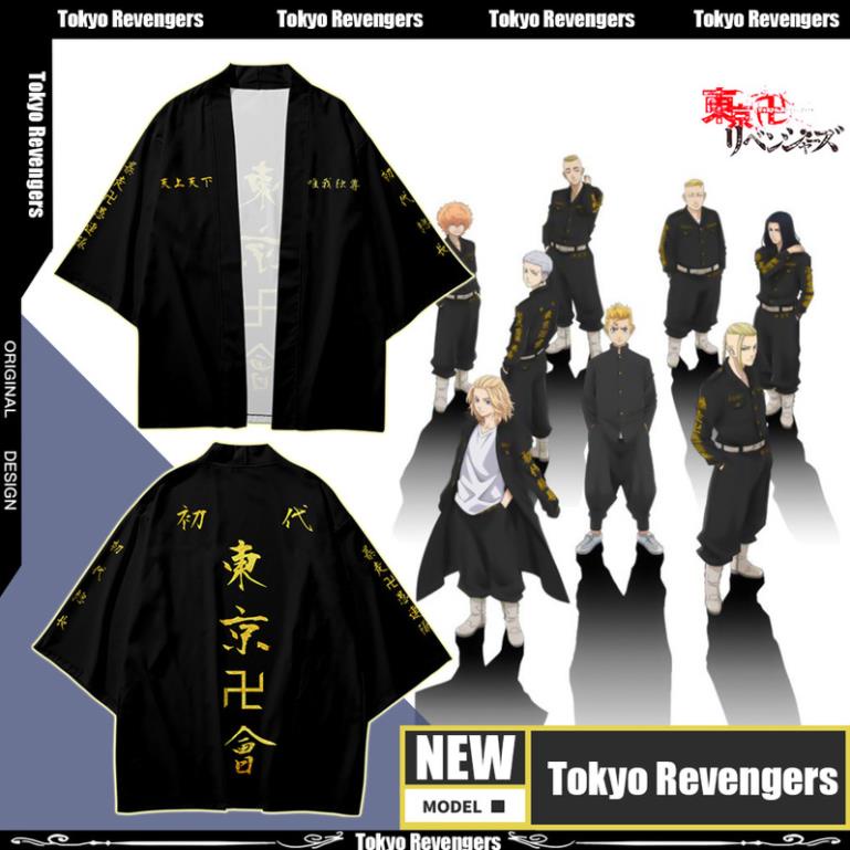 12.12 Anime Tokyo Revengers Áo Thun Nam Tay Ngắn Cổ Tròn Có In Hình Thời Trang Phong Cách Draken Mikey