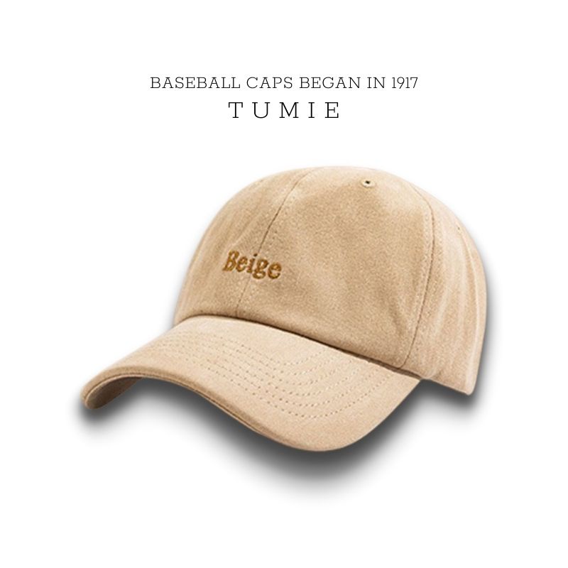 Mũ lưỡi trai nón kết TUMIE thêu chữ BEIGE phong cách Ulzzang Unisex phù hợp cho nam nữ cá tính NK006
