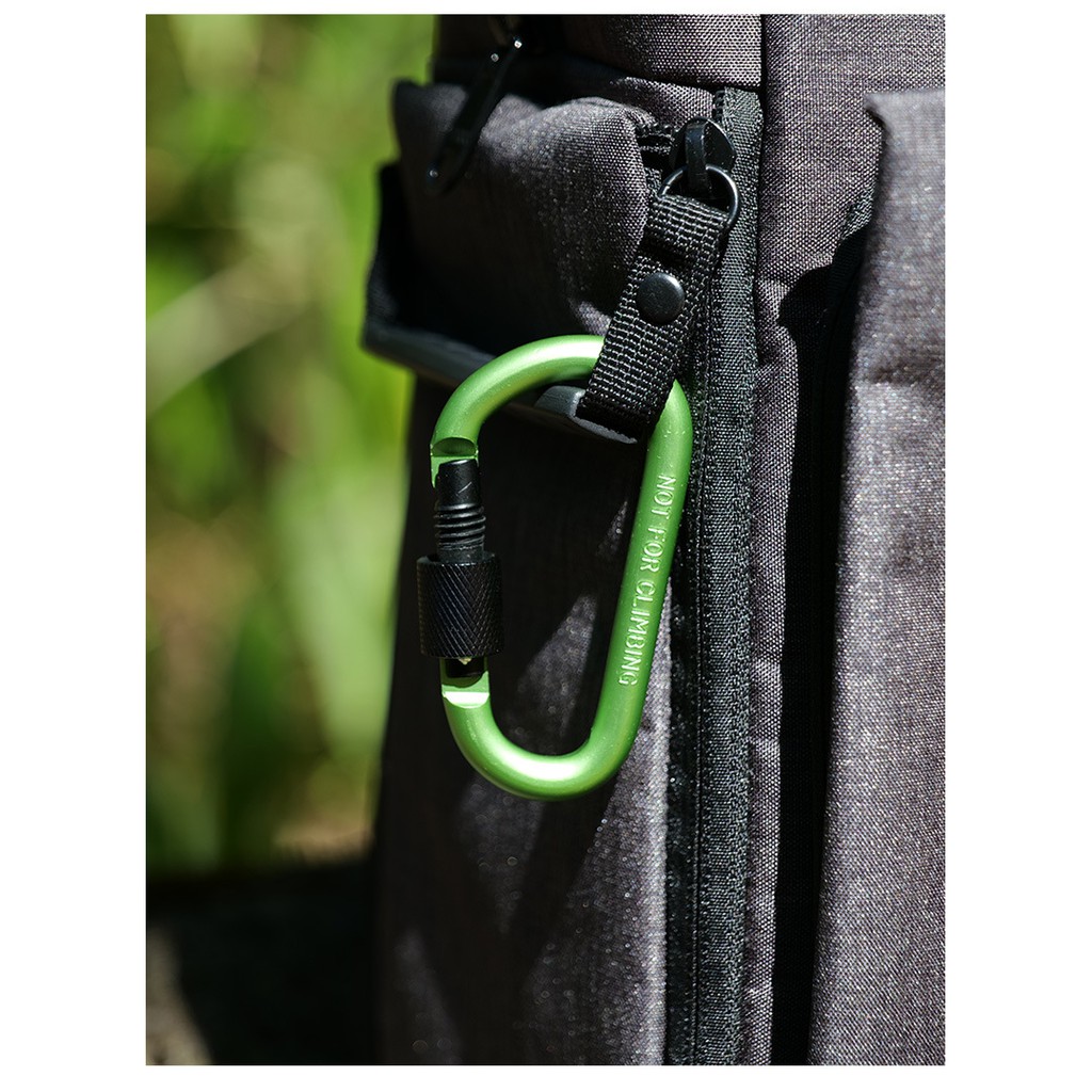 [CHỌN MÀU THEO SỞ THÍCH] Móc khóa Carabiner hình chữ D bằng hợp kim nhôm, móc khóa du lịch đa năng nhiều màu sắc. | BigBuy360 - bigbuy360.vn