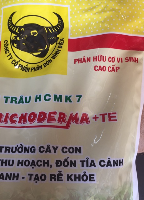 Hữu cơ vi sinh cao cấp- gói TRICHODERMA+ TE - gói 5kg