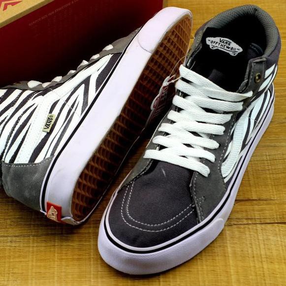 ☃ Giày Thể Thao Chạy Bộ R55 Vans SK8 2021 Họa Tiết Ngựa Vằn Thời Trang ♢